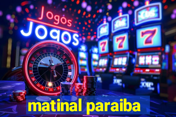 matinal paraiba